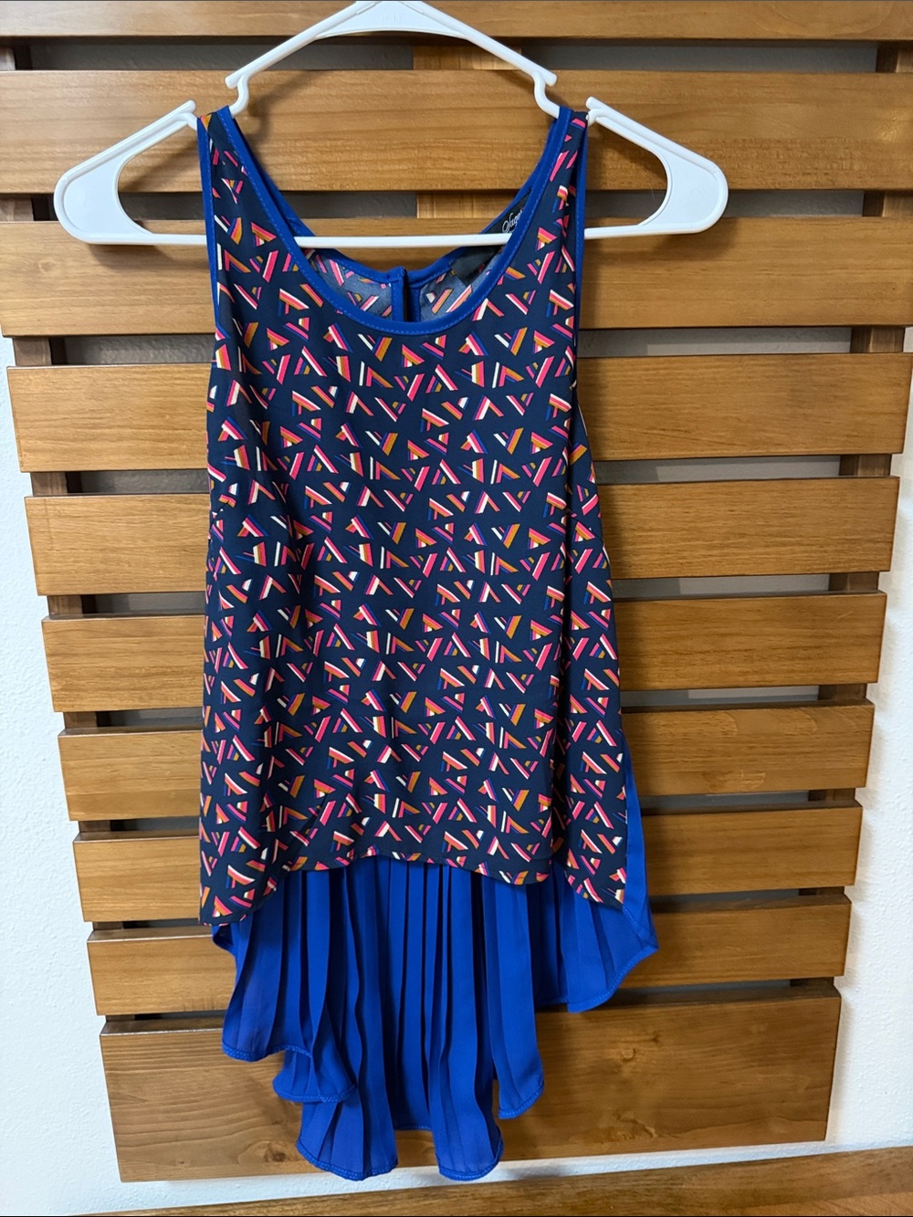 High-Low Open Back Tank XS *BUNDLE DEALS